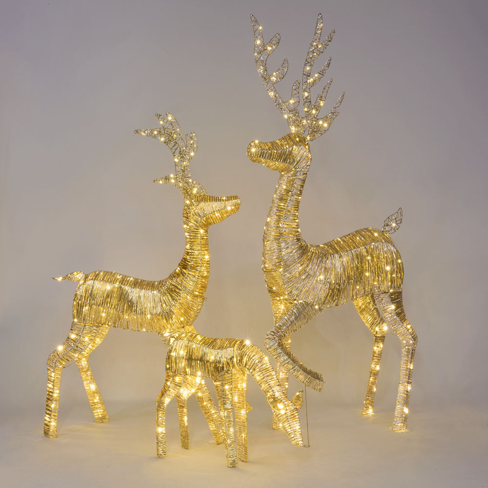 Vixen & Velvet WRAPT Light-Up Fawn - Gold-VIXEN & VELVET-Ozlighting.com.au