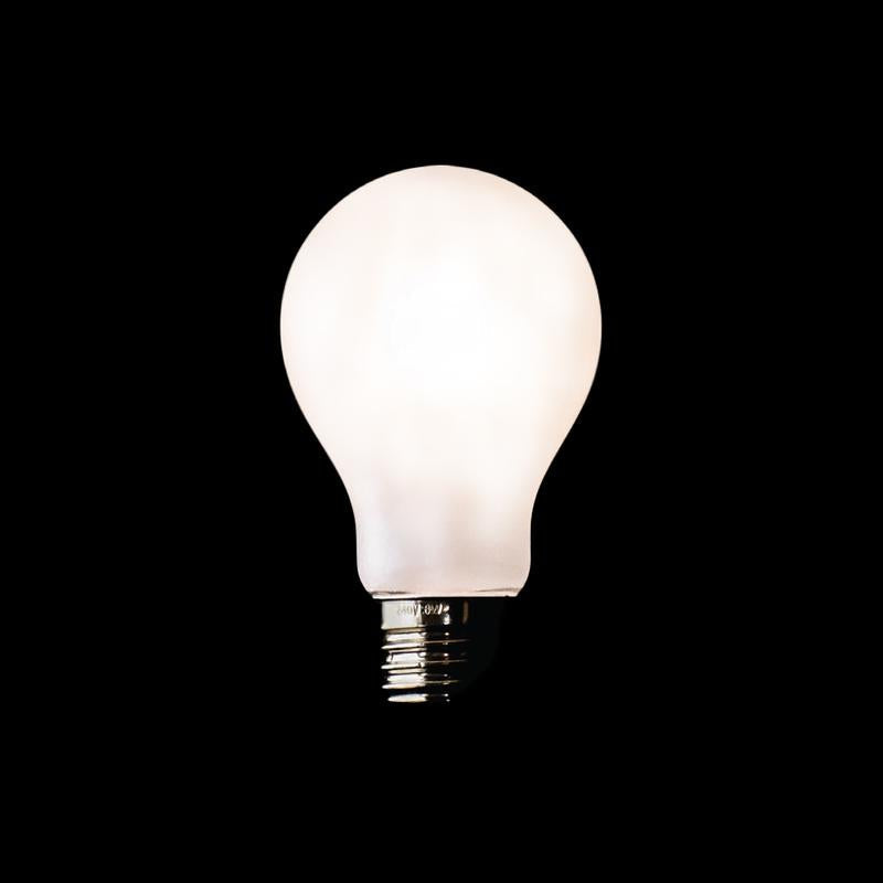 Zaffero A60 Porcelain Frosted LED Globe 6W E27 2700K-Zaffero-Ozlighting.com.au