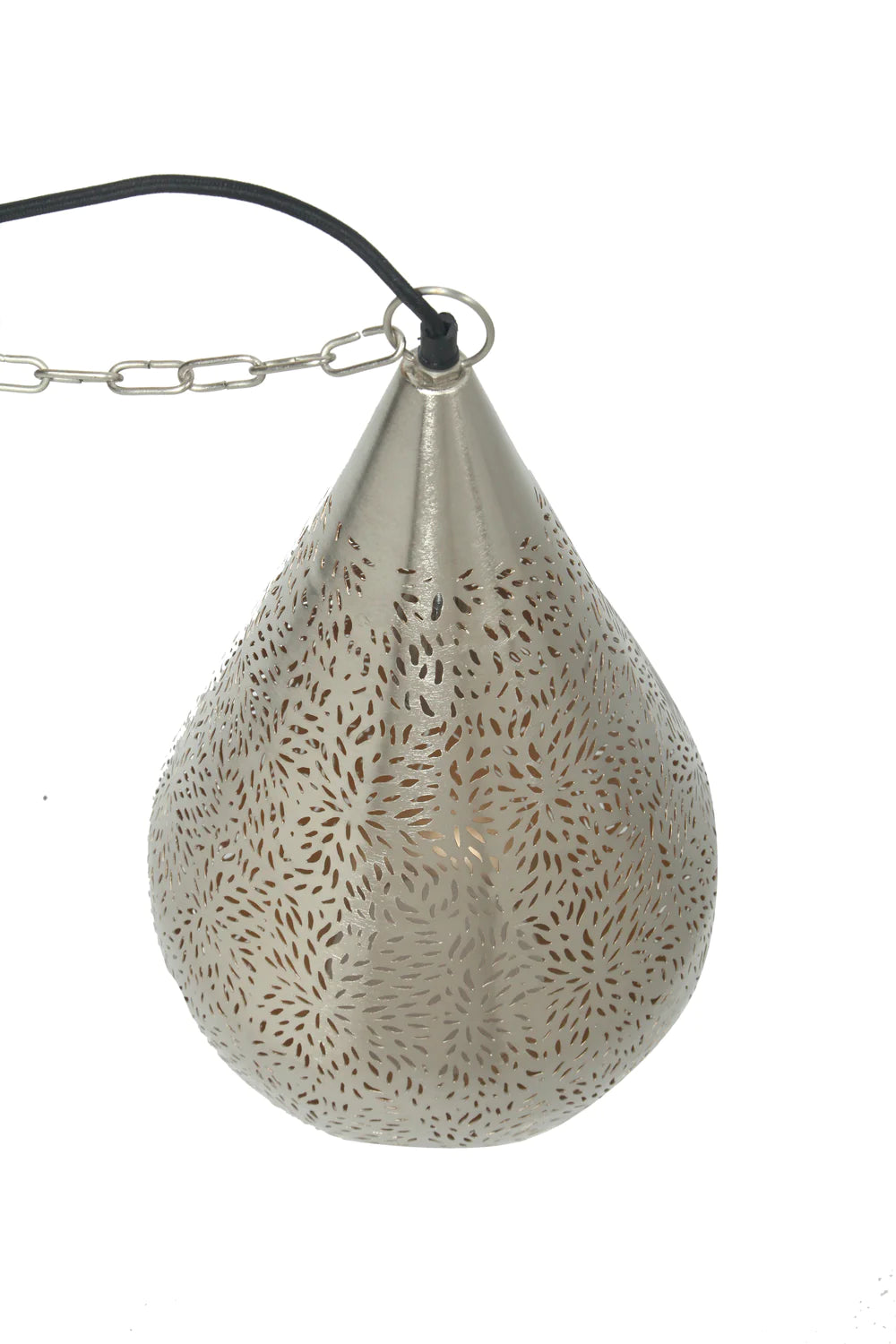 Zaffero AQUARIUS - Perforated Teardrop Metal Pendant-Zaffero-Ozlighting.com.au