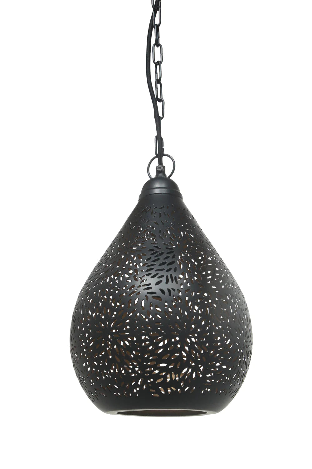 Zaffero AQUARIUS - Perforated Teardrop Metal Pendant-Zaffero-Ozlighting.com.au