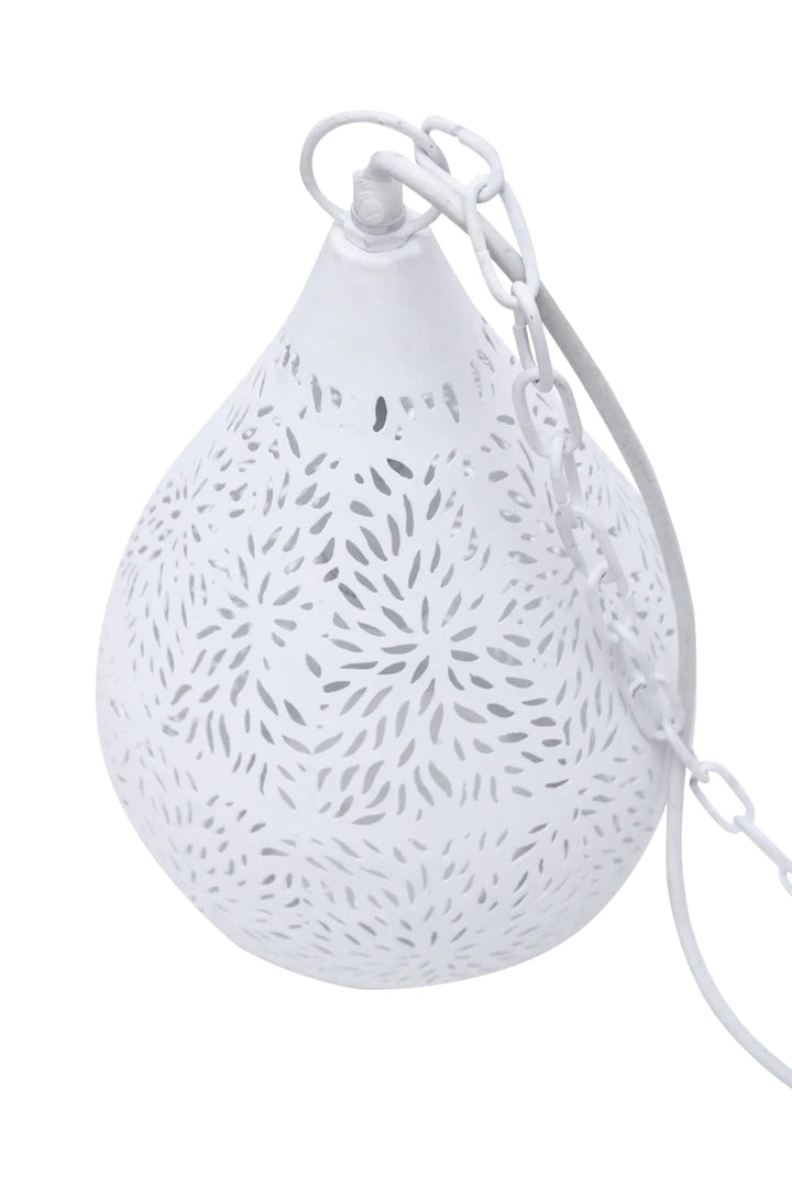 Zaffero AQUARIUS - Perforated Teardrop Metal Pendant-Zaffero-Ozlighting.com.au