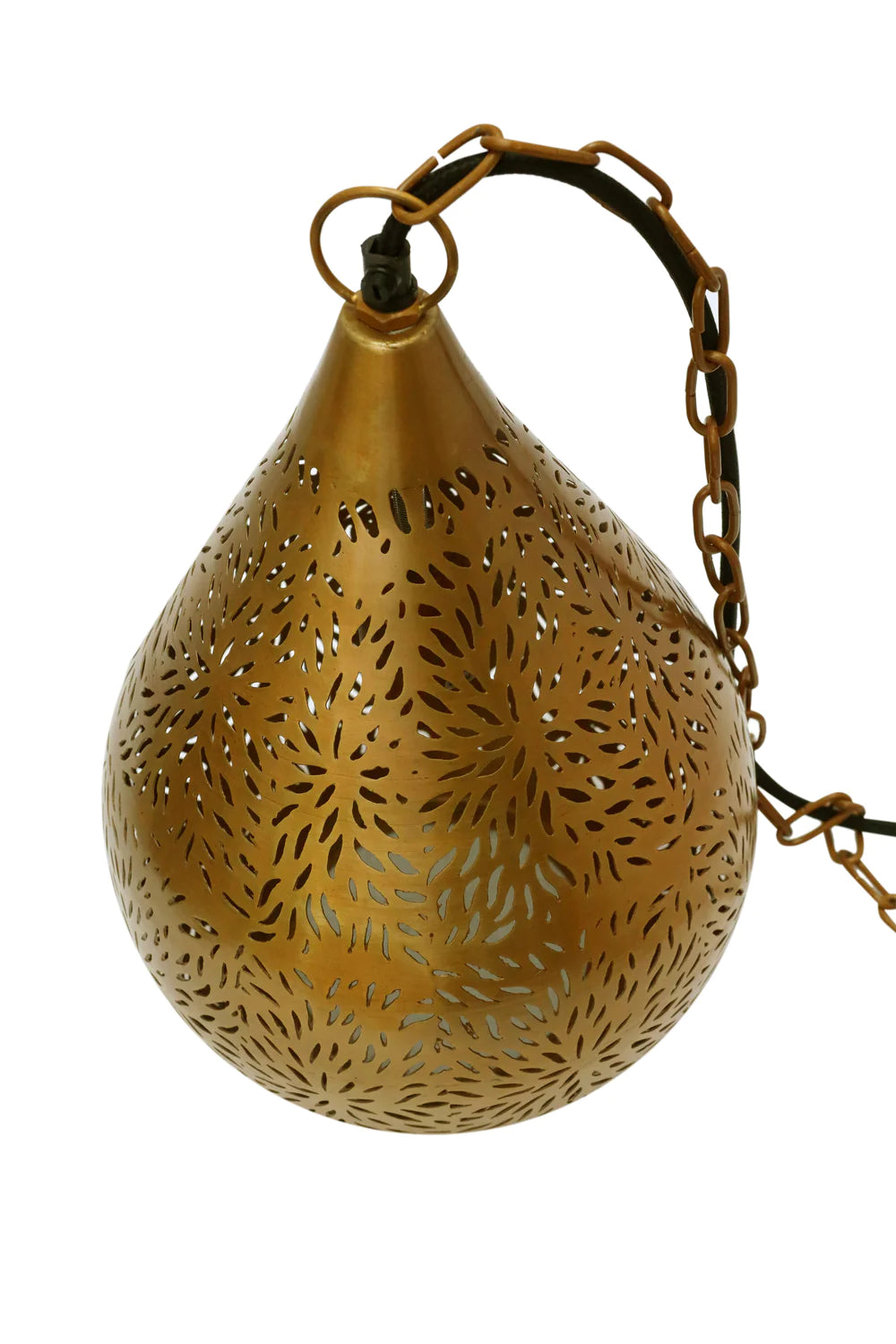 Zaffero AQUARIUS - Perforated Teardrop Metal Pendant-Zaffero-Ozlighting.com.au
