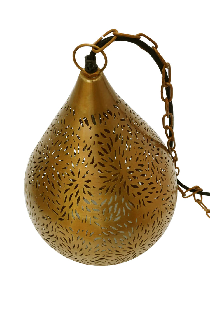 Zaffero AQUARIUS - Perforated Teardrop Metal Pendant-Zaffero-Ozlighting.com.au