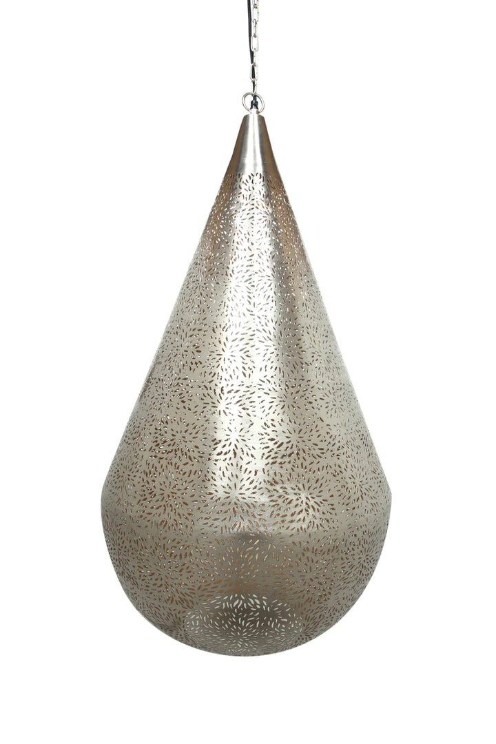 Zaffero AQUARIUS - Perforated Teardrop Metal Pendant-Zaffero-Ozlighting.com.au