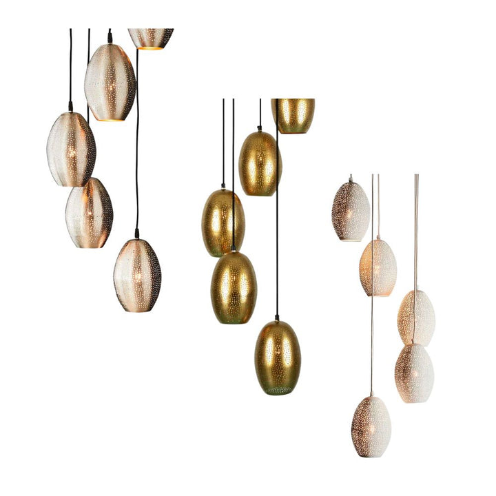 Zaffero CONSTELLATION - 5 Light Metal Cluster Pendant-Zaffero-Ozlighting.com.au