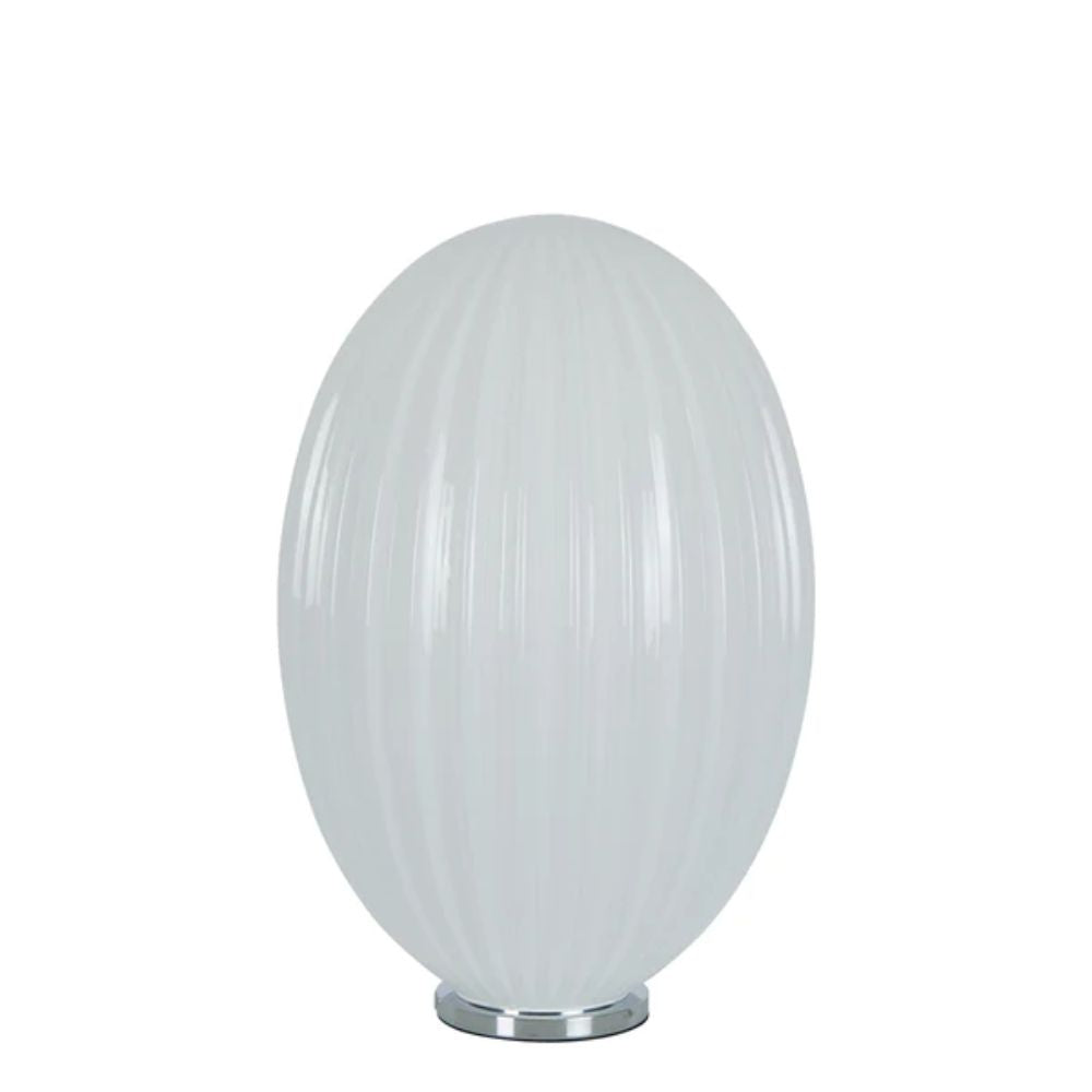 Zaffero COSTOLETTE - Robbed Glass Opal Table Lamp-Zaffero-Ozlighting.com.au