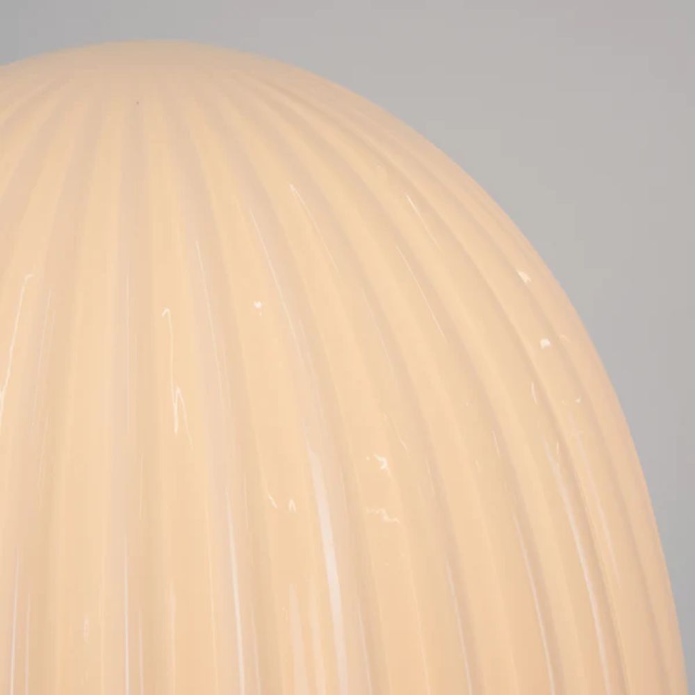 Zaffero COSTOLETTE - Robbed Glass Opal Table Lamp-Zaffero-Ozlighting.com.au