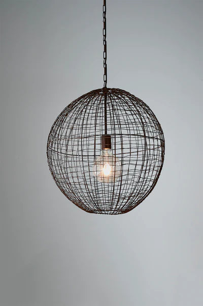 Zaffero CRAY - Wire Weave Ball Pendant-Zaffero-Ozlighting.com.au