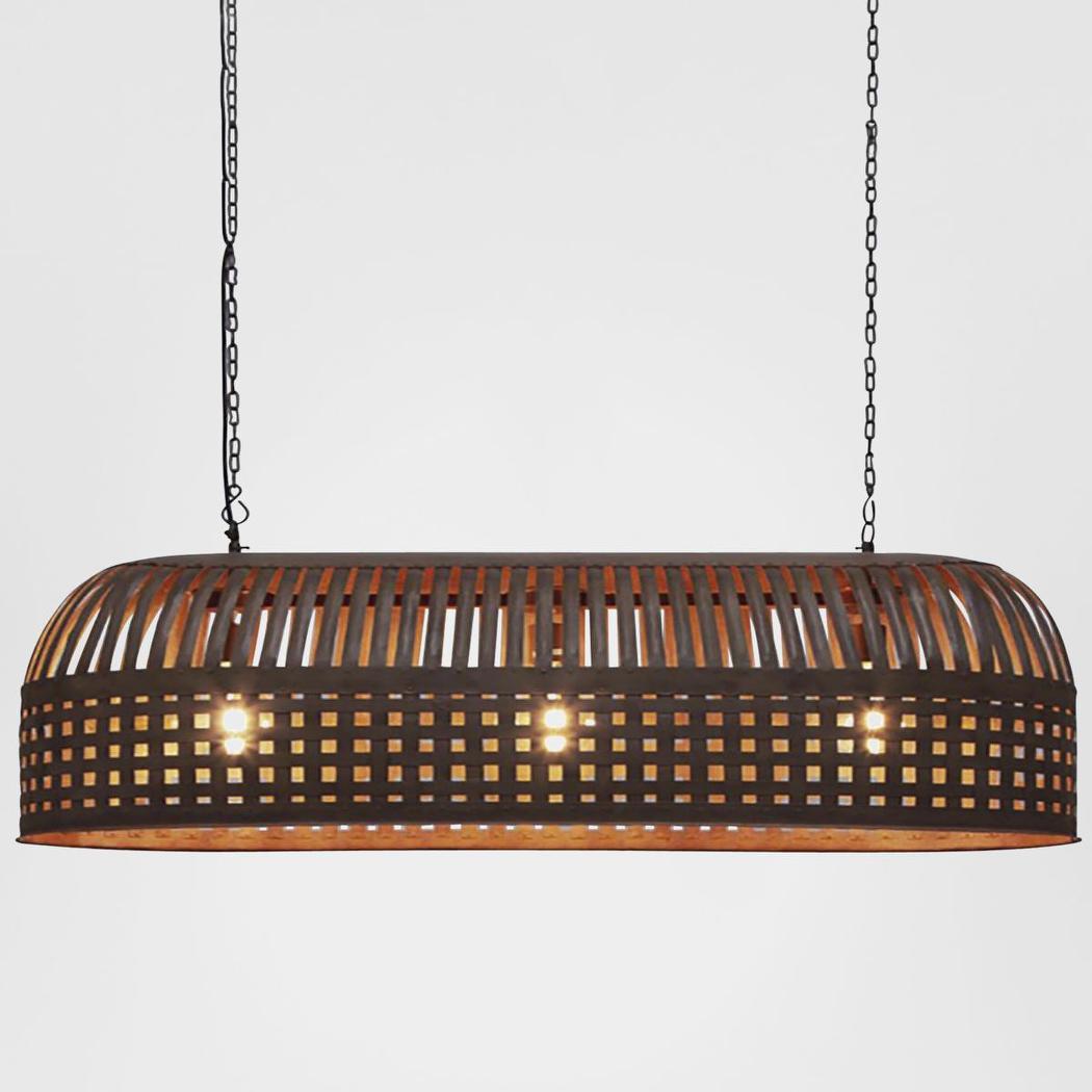 Zaffero ESCH Pendant Light Extra Long Rust-Zaffero-Ozlighting.com.au