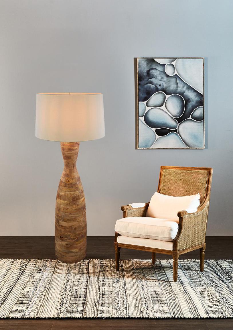 Zaffero ESRAJ Floor Lamp Base Only Natural-Zaffero-Ozlighting.com.au
