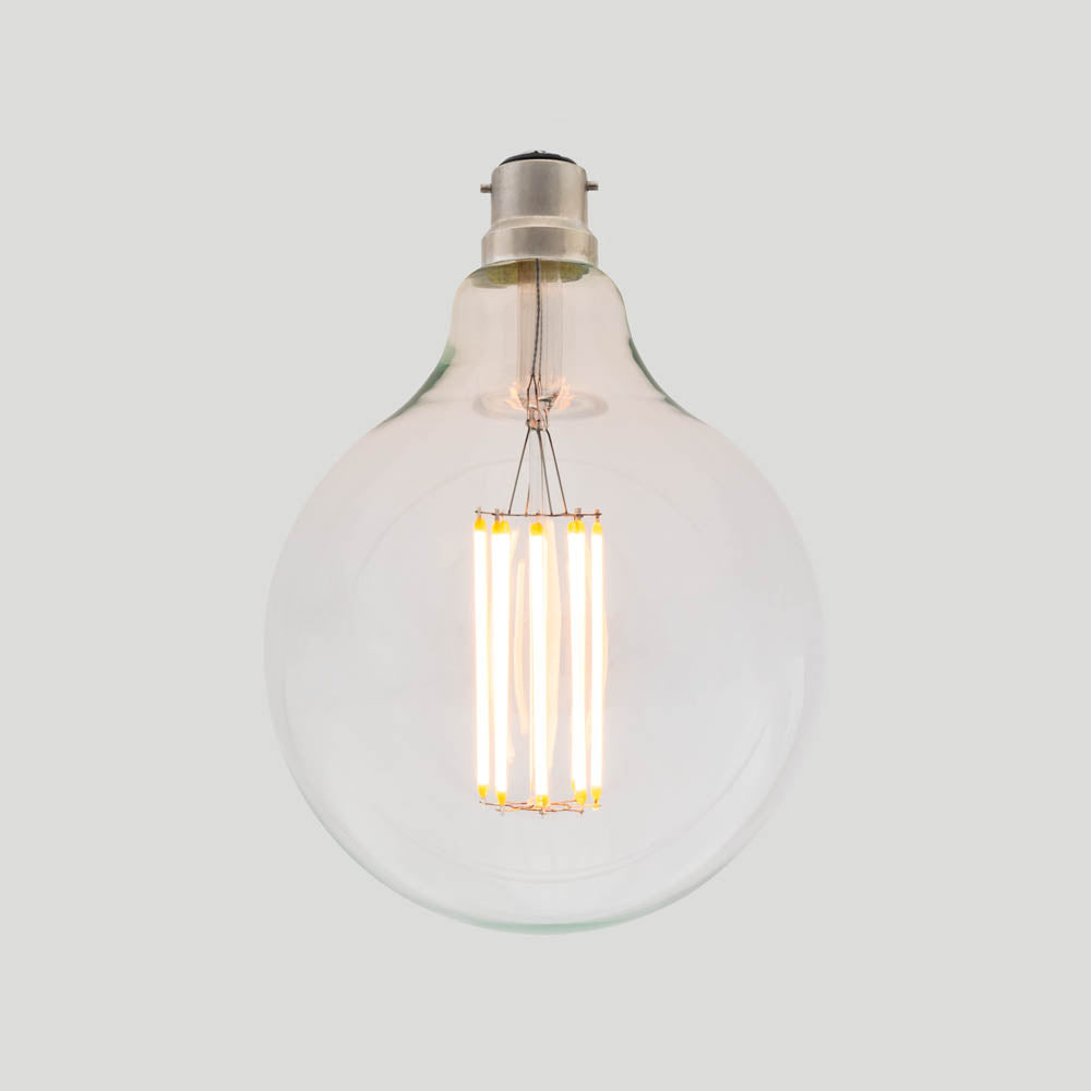 Zaffero G125 Long LED Filament Globe 8W B22 2200K-Zaffero-Ozlighting.com.au