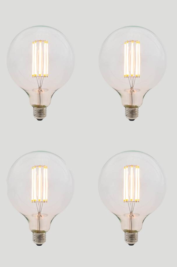 Zaffero G125 Long LED Filament Globe 8W E27 2200K - 4-Pack-Zaffero-Ozlighting.com.au