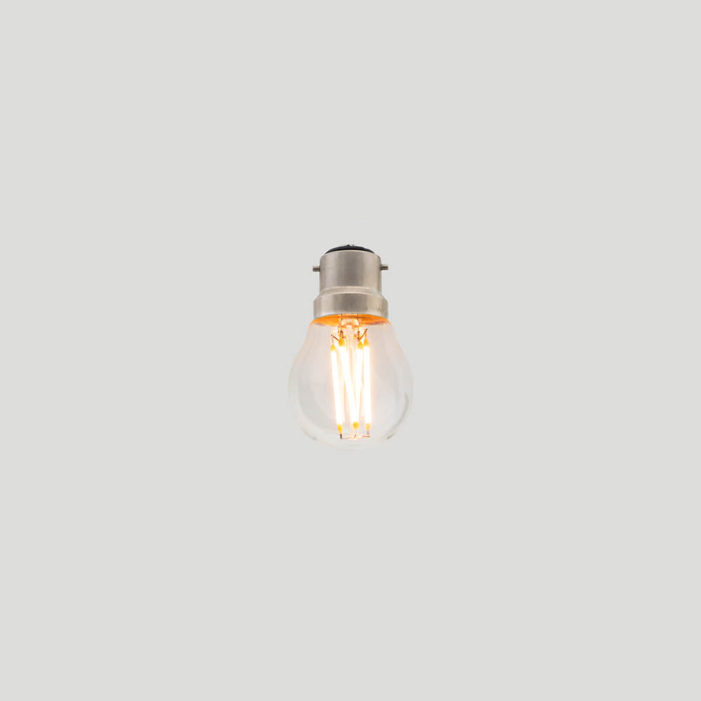 Zaffero G45 LED Filament Globe 3W B22 2200K-Zaffero-Ozlighting.com.au