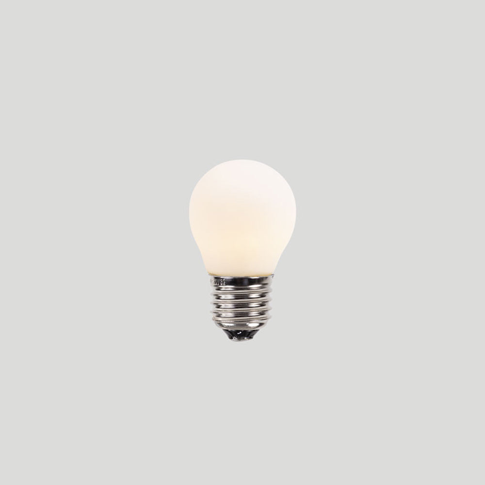 Zaffero G45 Porcelain Frosted LED Globe 3W E27 2700K-Zaffero-Ozlighting.com.au
