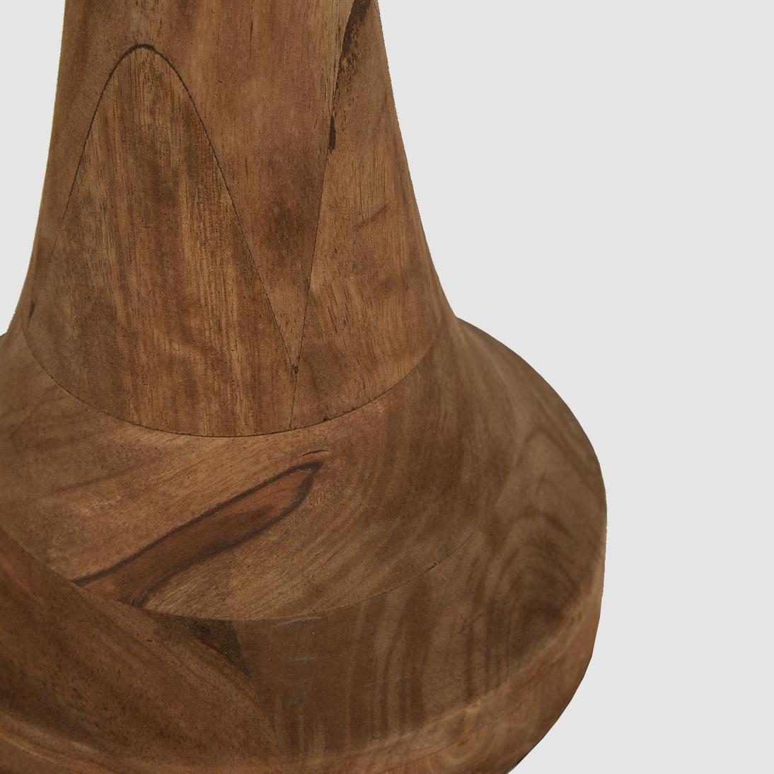 Zaffero LANCIA Floor Lamp Base Only Large Dark Natural-Zaffero-Ozlighting.com.au