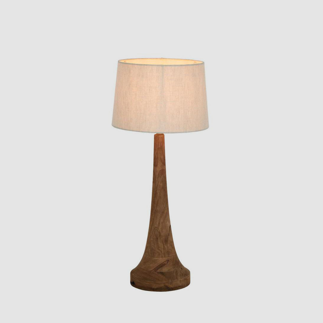 Zaffero LANCIA Table Lamp Base Only Small Dark Natural-Zaffero-Ozlighting.com.au