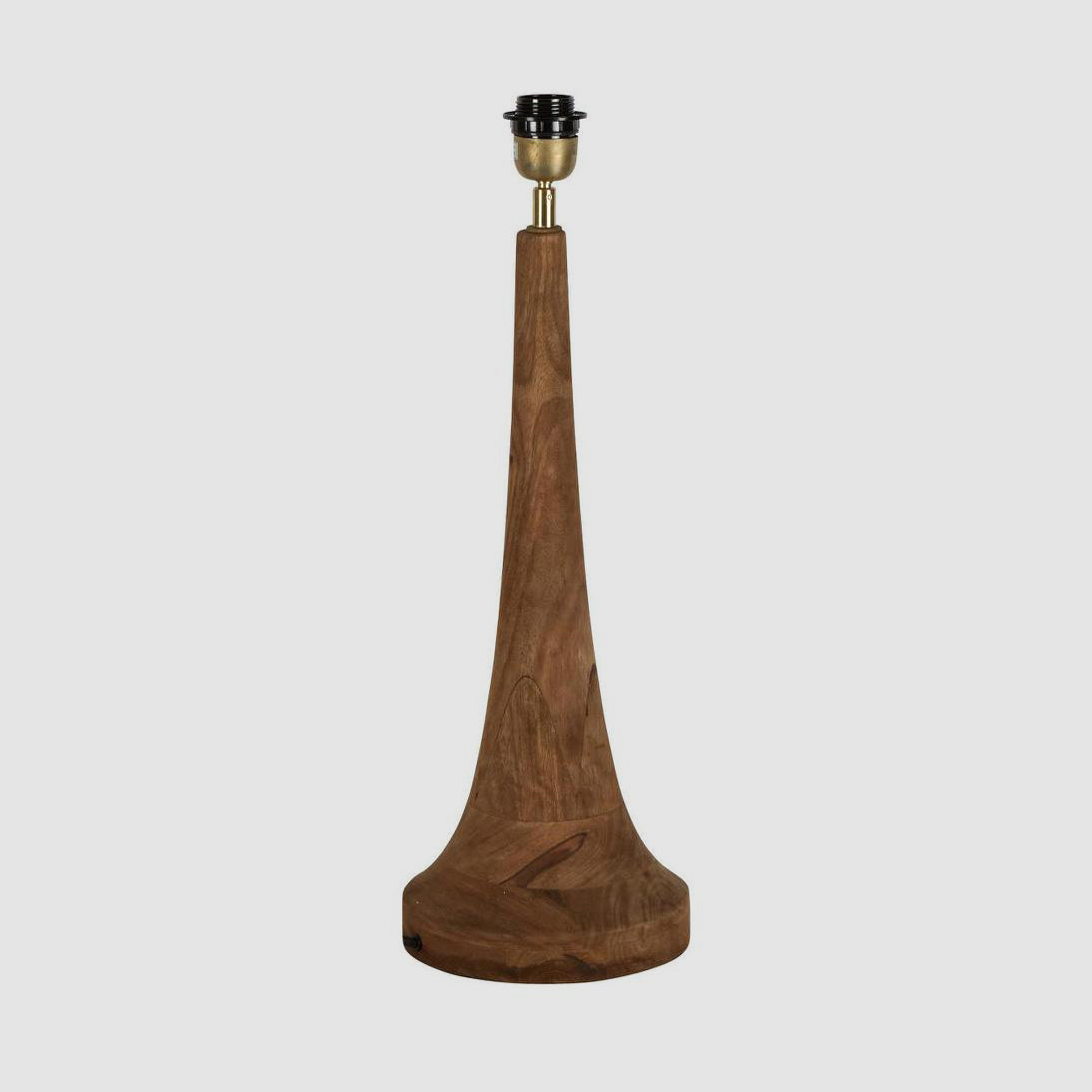 Zaffero LANCIA Table Lamp Base Only Small Dark Natural-Zaffero-Ozlighting.com.au