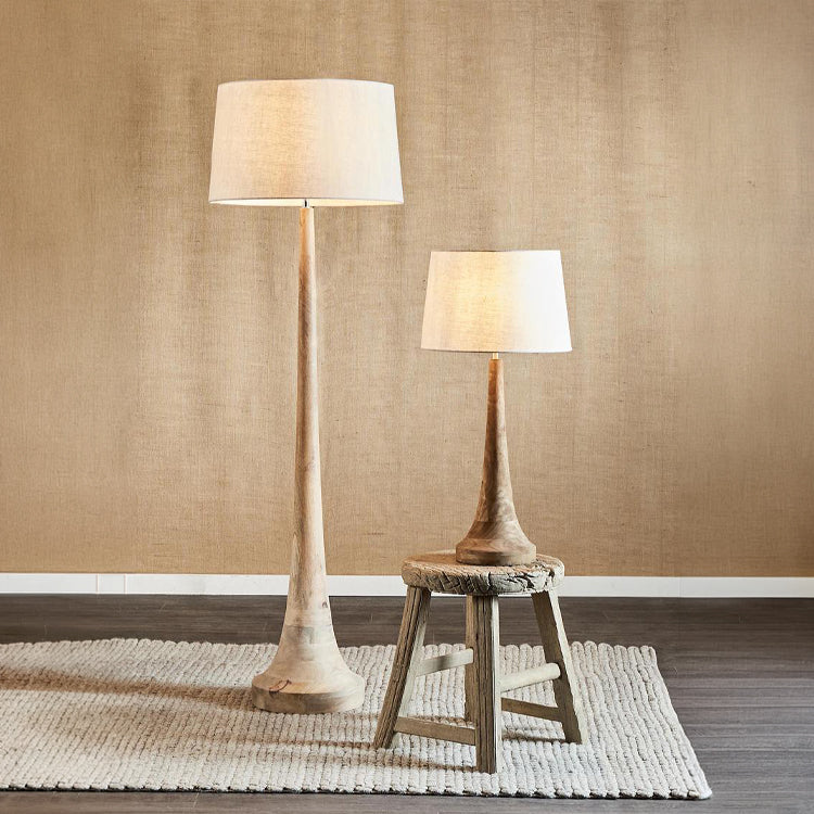 Zaffero LANCIA Table Lamp Base Only Small Light Natural-Zaffero-Ozlighting.com.au