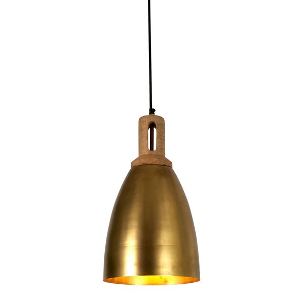 Zaffero LEWIS Pendant - 1 Light Metal Dome-Zaffero-Ozlighting.com.au