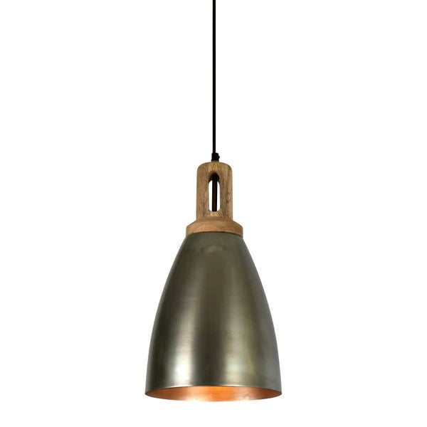 Zaffero LEWIS Pendant - 1 Light Metal Dome-Zaffero-Ozlighting.com.au