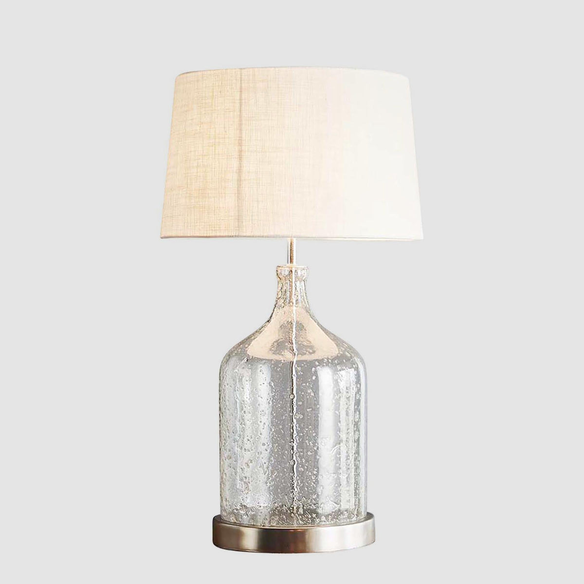 Zaffero LUSTRE Flagon Table Lamp Base Only Clear-Zaffero-Ozlighting.com.au
