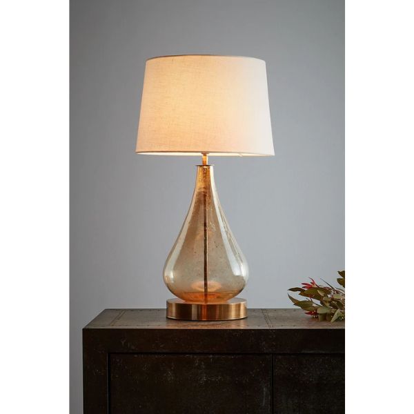 Zaffero LUSTRE TEARDROP - Hand-Blown Glass Table Lamp-Zaffero-Ozlighting.com.au