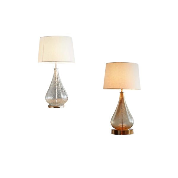 Zaffero LUSTRE TEARDROP - Hand-Blown Glass Table Lamp-Zaffero-Ozlighting.com.au