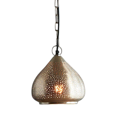 Zaffero NEPTUNE - Perforated Raindrop Metal Pendant-Zaffero-Ozlighting.com.au