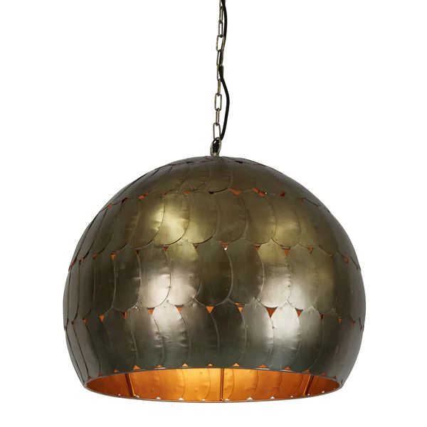 Zaffero PANGOLIN Pendant - Metal Dome-Zaffero-Ozlighting.com.au
