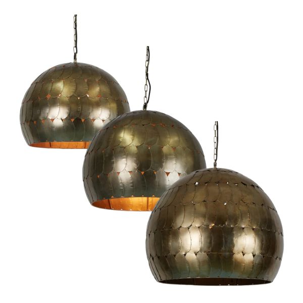 Zaffero PANGOLIN Pendant - Metal Dome-Zaffero-Ozlighting.com.au