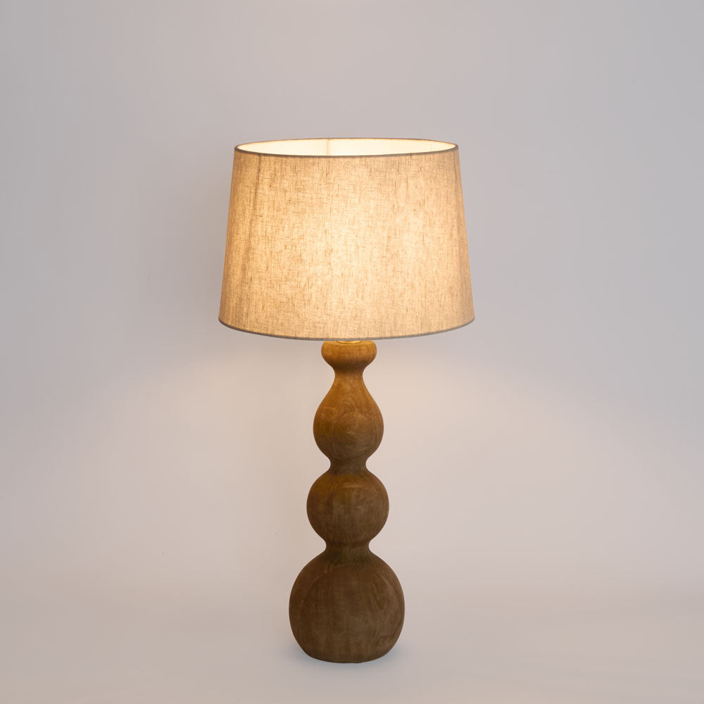 Zaffero PEDRA Table Lamp Base Only Brown-Zaffero-Ozlighting.com.au