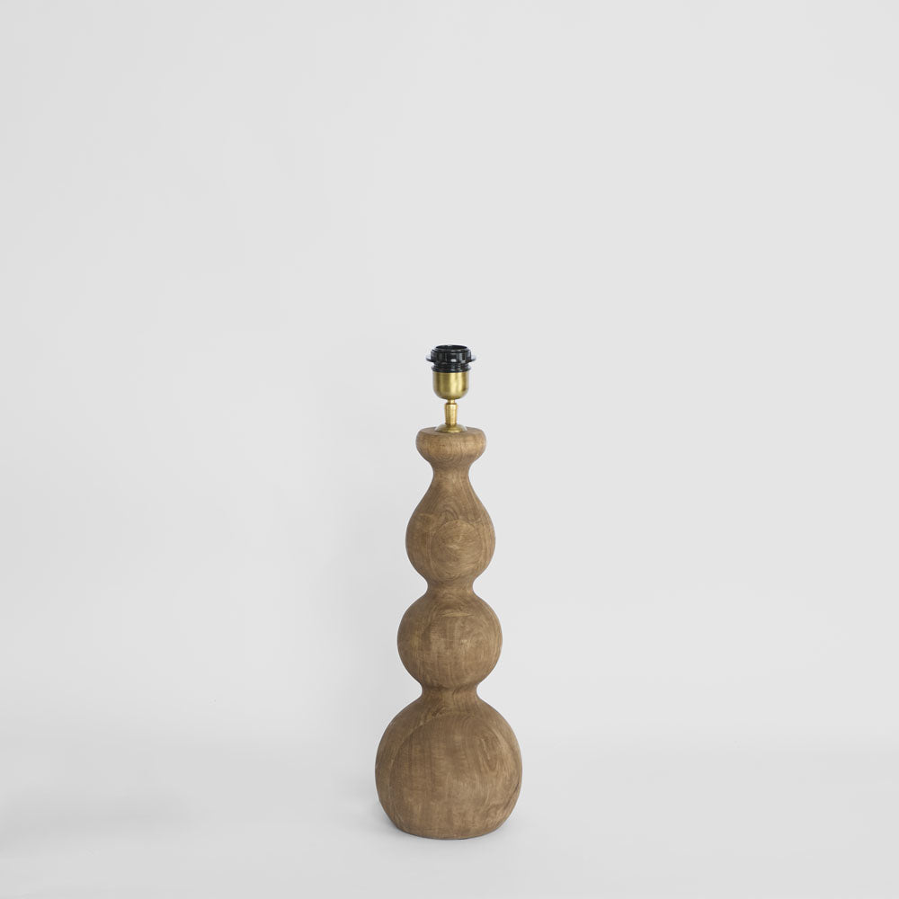 Zaffero PEDRA Table Lamp Base Only Brown-Zaffero-Ozlighting.com.au