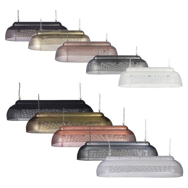 Zaffero RIVA - 3/4 Light Perforated Metal Ceiling Pendant-Zaffero-Ozlighting.com.au