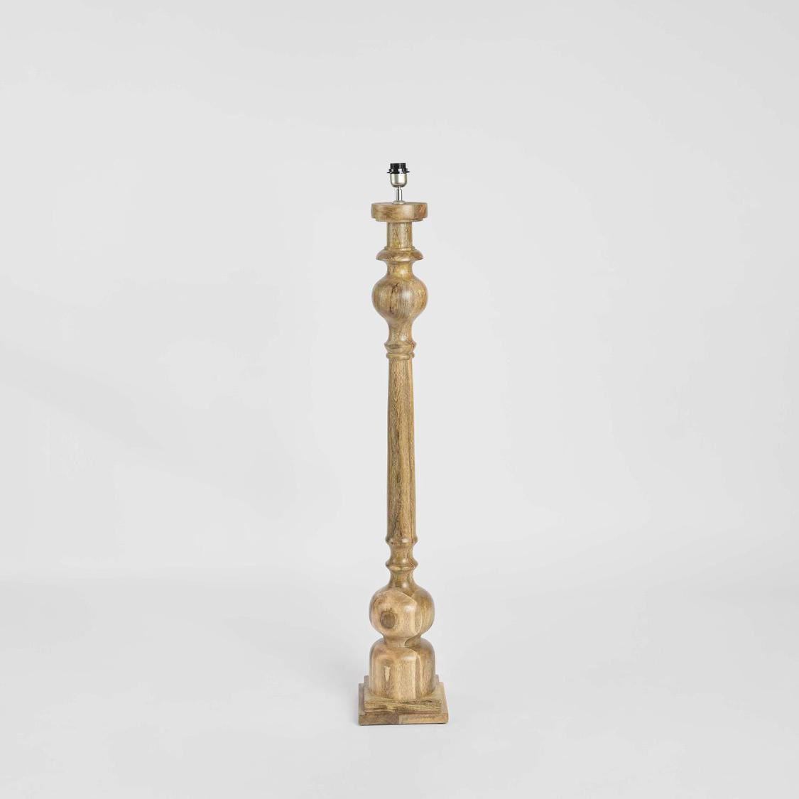 Zaffero ROOK Floor Lamp Base Only Large Natural-Zaffero-Ozlighting.com.au