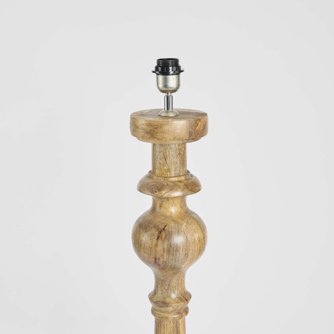 Zaffero ROOK Floor Lamp Base Only Large Natural-Zaffero-Ozlighting.com.au