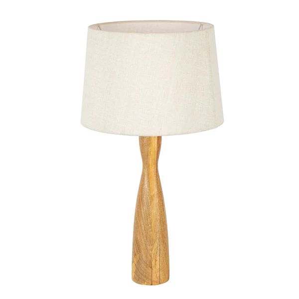Zaffero SARANGI Table Lamp - Turned Wood-Zaffero-Ozlighting.com.au