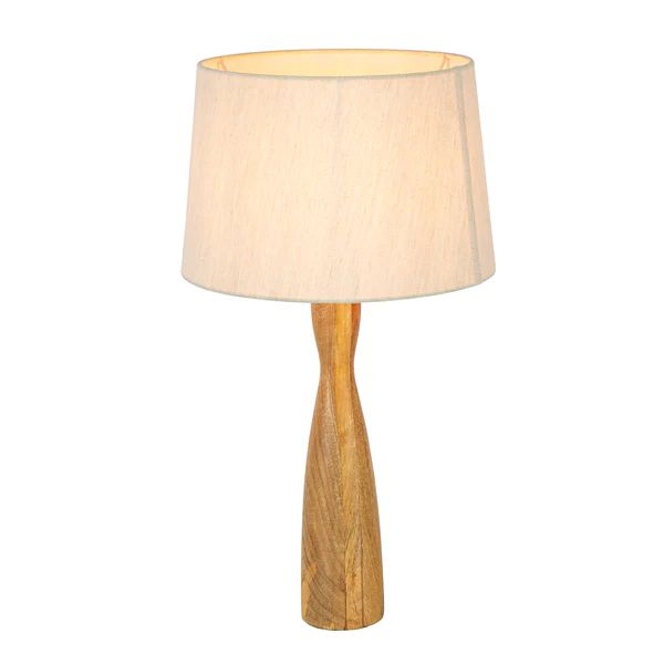 Zaffero SARANGI - Turned Wood Table Lamp-Zaffero-Ozlighting.com.au
