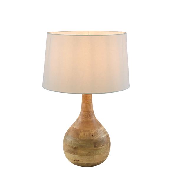 Zaffero SAROD - Turned Wood Table Lamp-Zaffero-Ozlighting.com.au