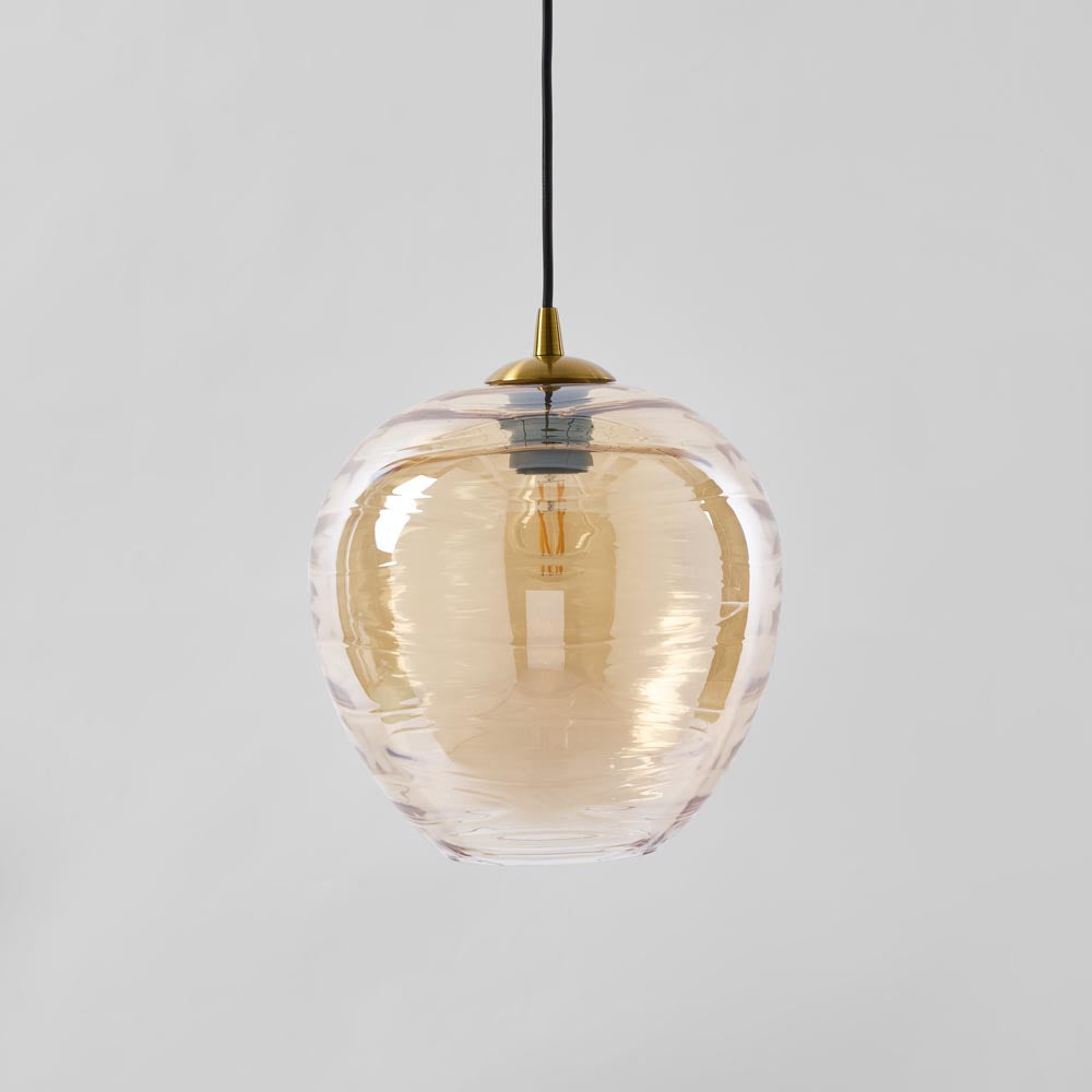 Zaffero SERENITY Pendant Light Amber-Zaffero-Ozlighting.com.au