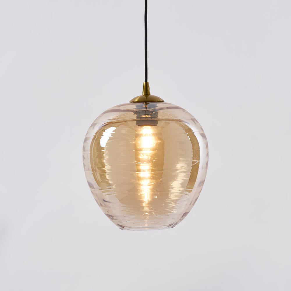 Zaffero SERENITY Pendant Light Amber-Zaffero-Ozlighting.com.au