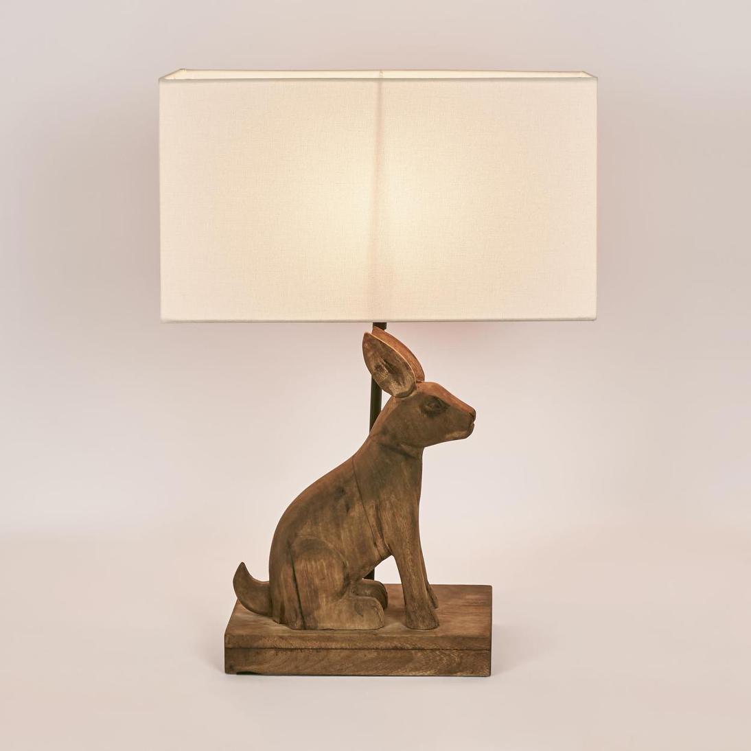 Zaffero SIMON Table Lamp Base Only Dark Natural-Zaffero-Ozlighting.com.au