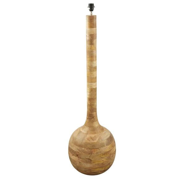 Zaffero SITAR - Turned Wood Floor Lamp-Zaffero-Ozlighting.com.au