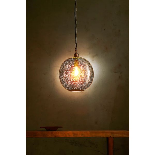 Zaffero TAURUS Pendant - Perforated Round Metal-Zaffero-Ozlighting.com.au
