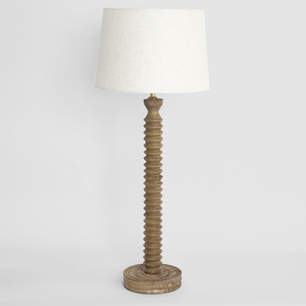 Zaffero THOMAS Table Lamp Base Only Brown-Zaffero-Ozlighting.com.au