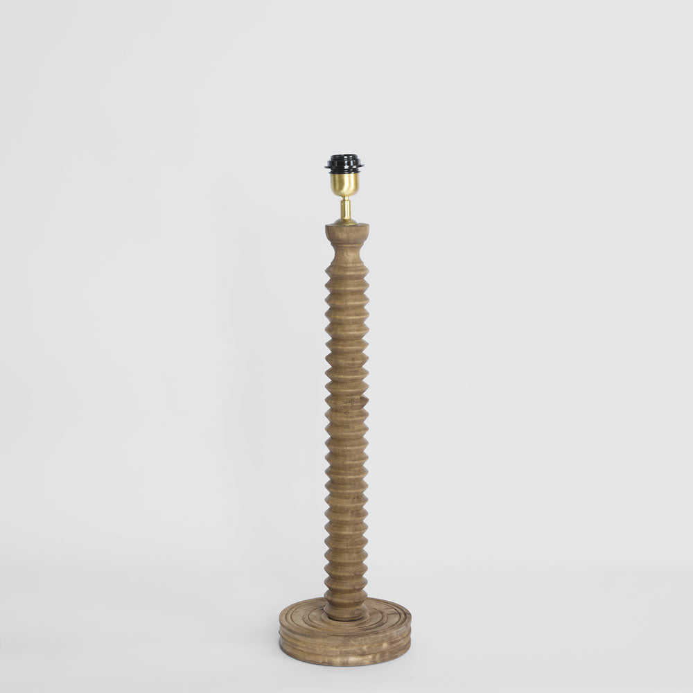 Zaffero THOMAS Table Lamp Base Only Brown-Zaffero-Ozlighting.com.au