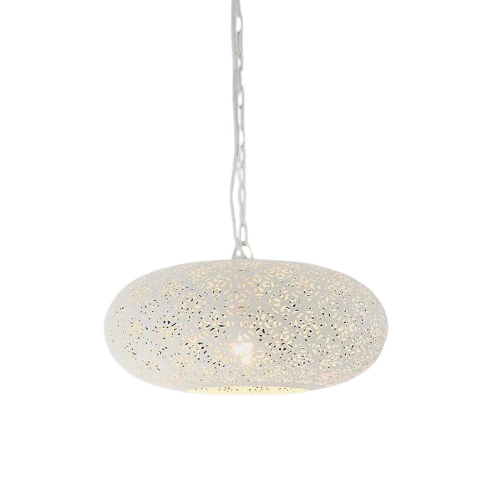 Zaffero TITAN - Perforated Ellipse Metal Pendant-Zaffero-Ozlighting.com.au