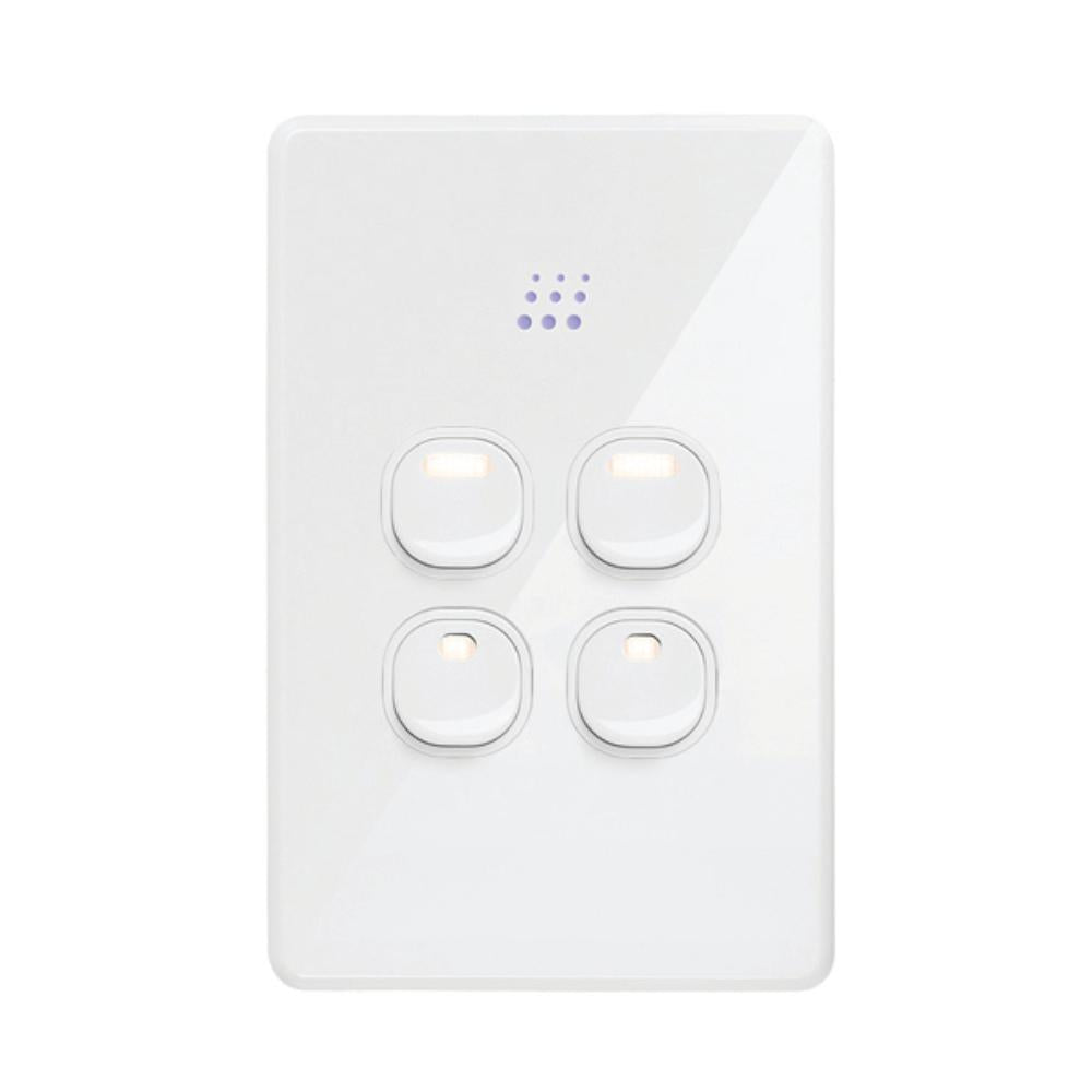 Zimi POWERMESH - Smart Double Dimmer Switch-Zimi-Ozlighting.com.au