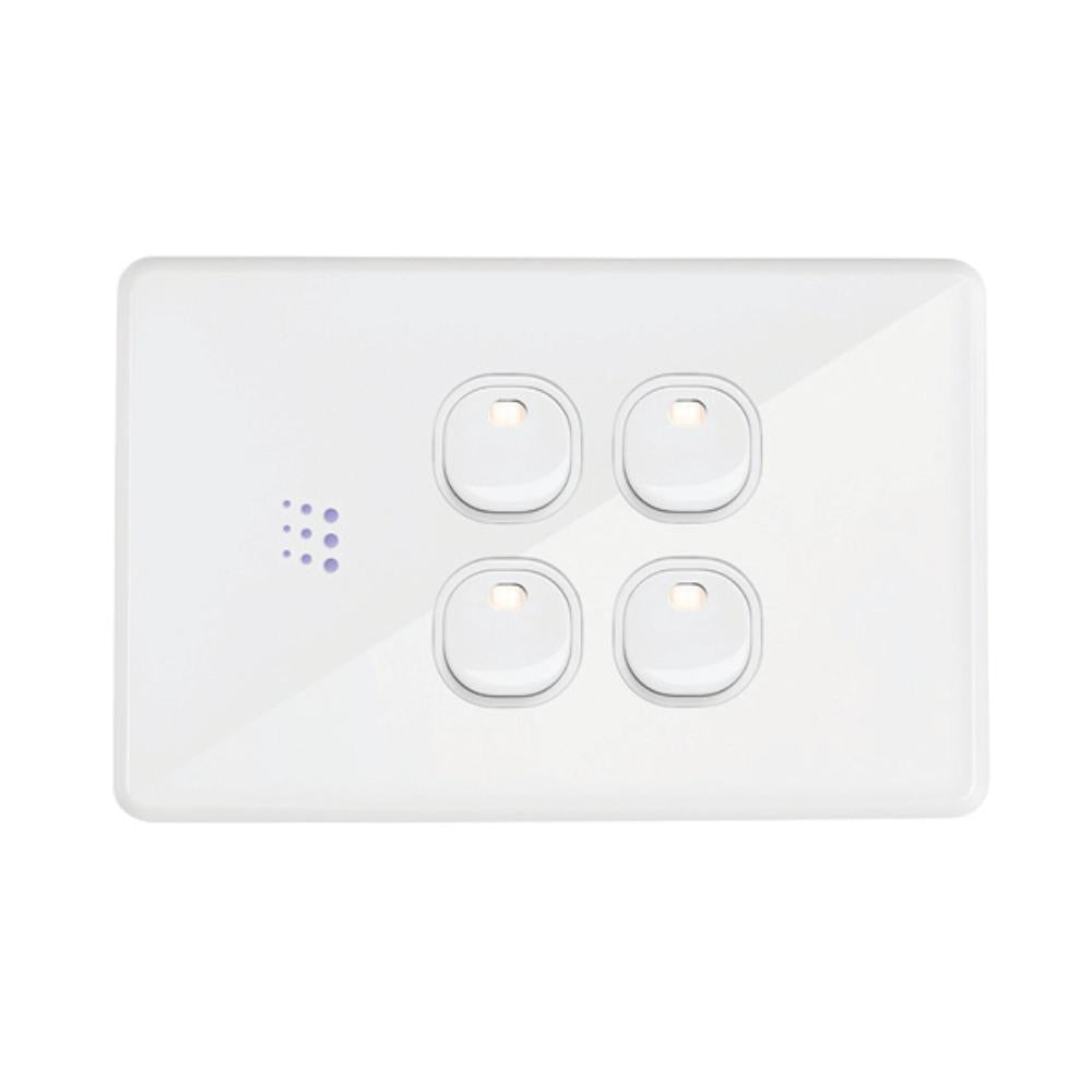 Zimi POWERMESH - Smart Quad Multi Purpose Switch (Horizontal)-Zimi-Ozlighting.com.au