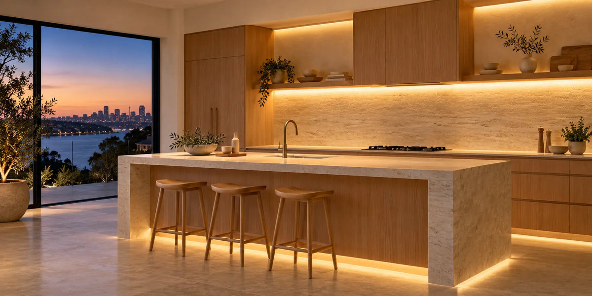 Ozlighting strip lighting desktop banner