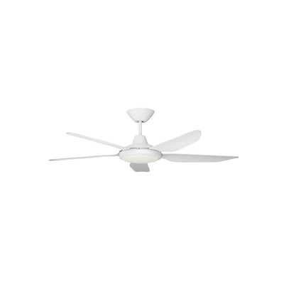 Airborne STORM-48-LIGHT - 5 Blade 1220mm 48" DC Ceiling Fan With 18W Tricolour LED Light-Airborne-Ozlighting.com.au